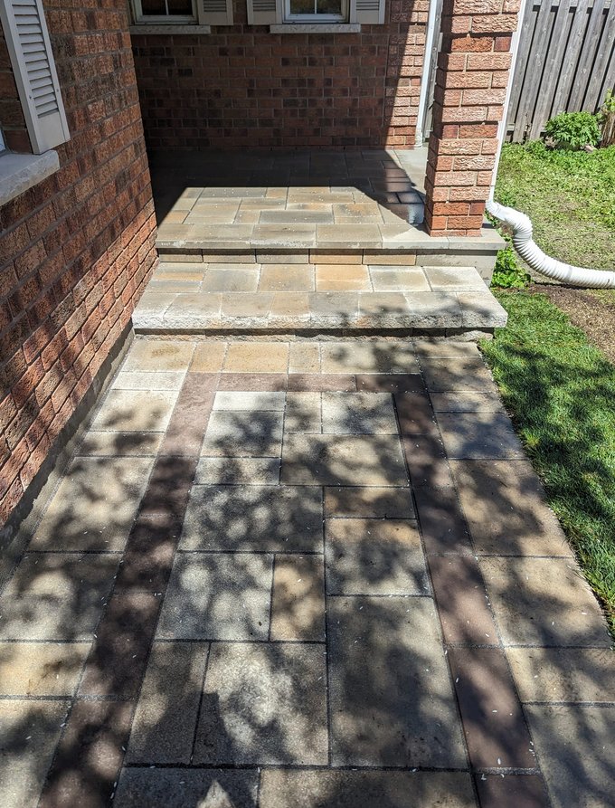 Gears Exteriors and Interlock landscaping work