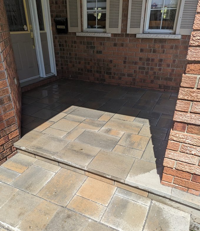 Gears Exteriors and Interlock landscaping work